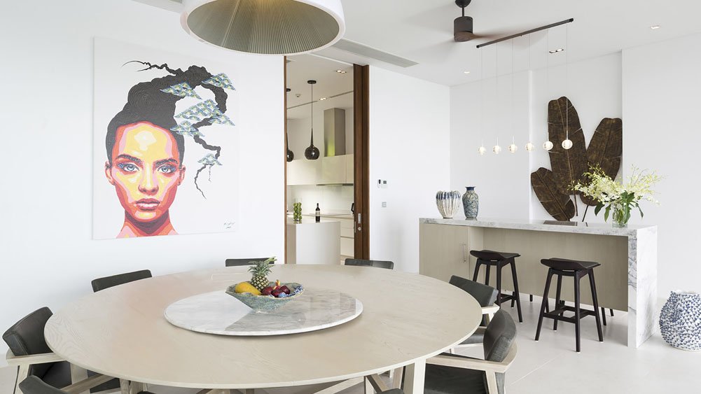 Malaiwana Penthouse - Dining area